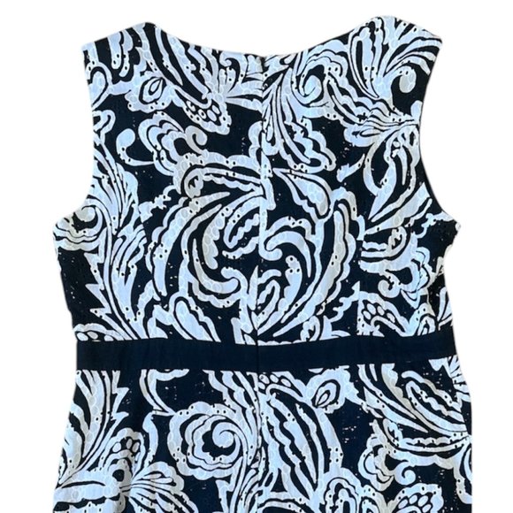 Tabitha paisley eyelet lace sheath dress - Picture 7 of 9